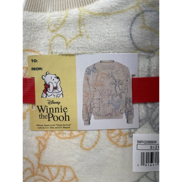Winne The Pooh Womens Plush Sweatshirt In Box Small - Picture 4 of 11